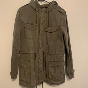 Nordstrom Green Utility Jacket